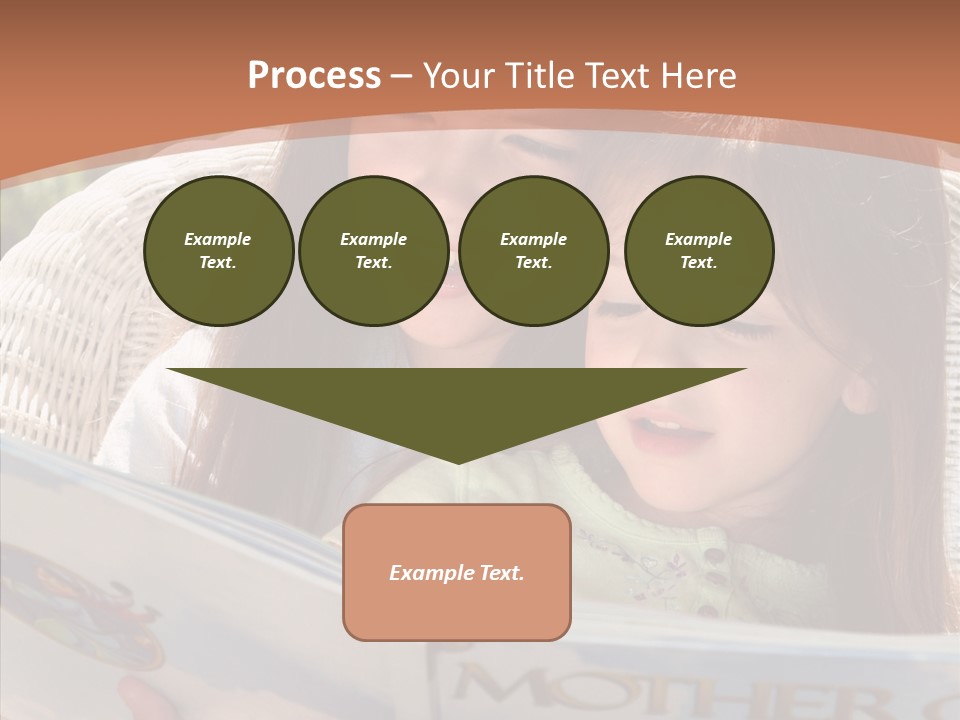 Female Helping Hand Caregiver PowerPoint Template