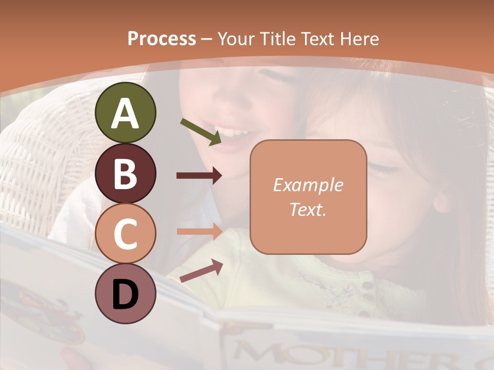 Female Helping Hand Caregiver PowerPoint Template