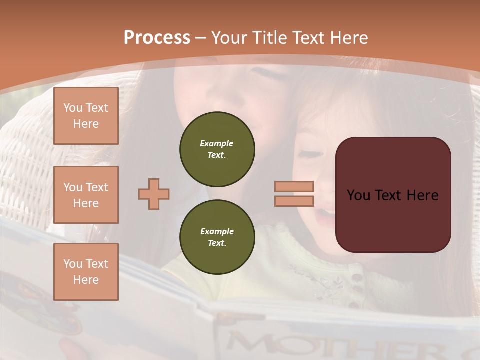 Female Helping Hand Caregiver PowerPoint Template