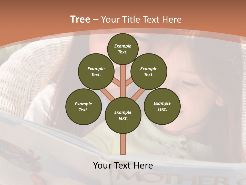 Female Helping Hand Caregiver PowerPoint Template