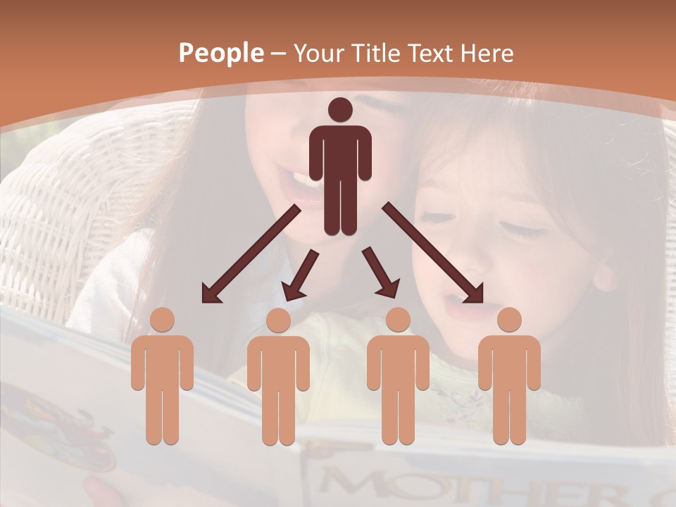 Female Helping Hand Caregiver PowerPoint Template