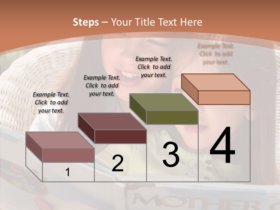 Female Helping Hand Caregiver PowerPoint Template
