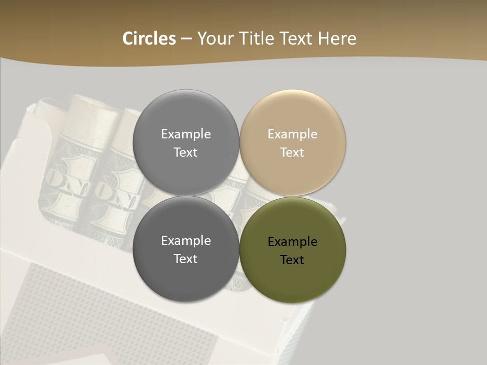 Closeup Finger Elder PowerPoint Template