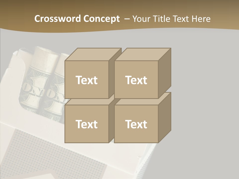 Closeup Finger Elder PowerPoint Template
