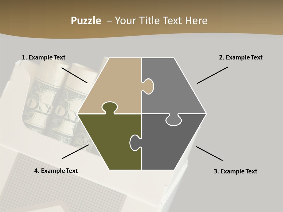 Closeup Finger Elder PowerPoint Template