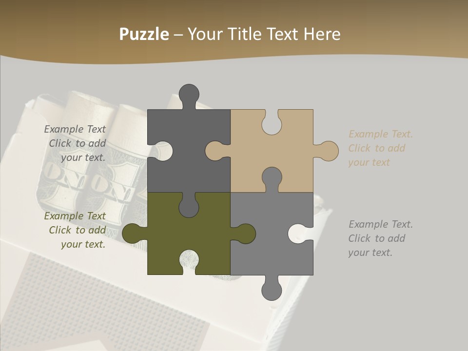 Closeup Finger Elder PowerPoint Template