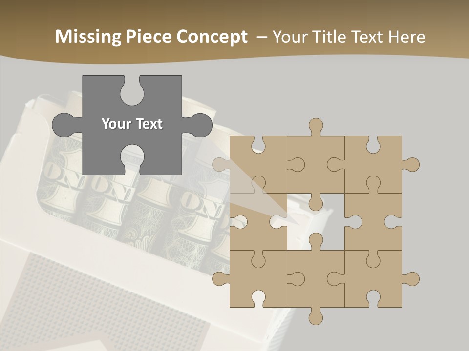 Closeup Finger Elder PowerPoint Template