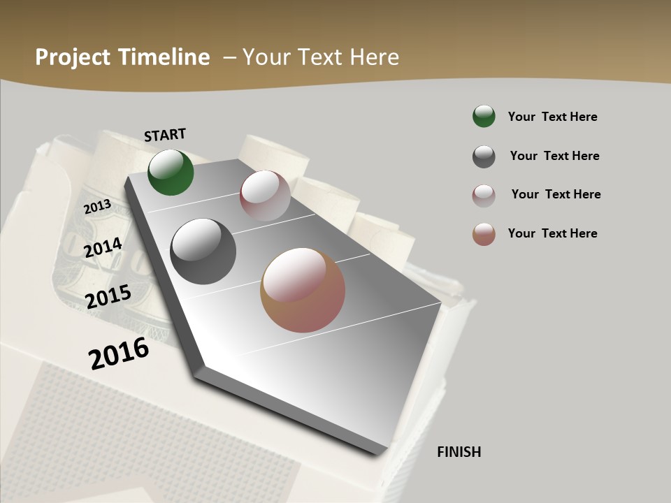 Closeup Finger Elder PowerPoint Template