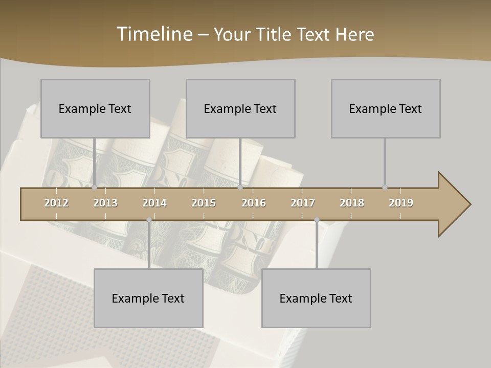 Closeup Finger Elder PowerPoint Template