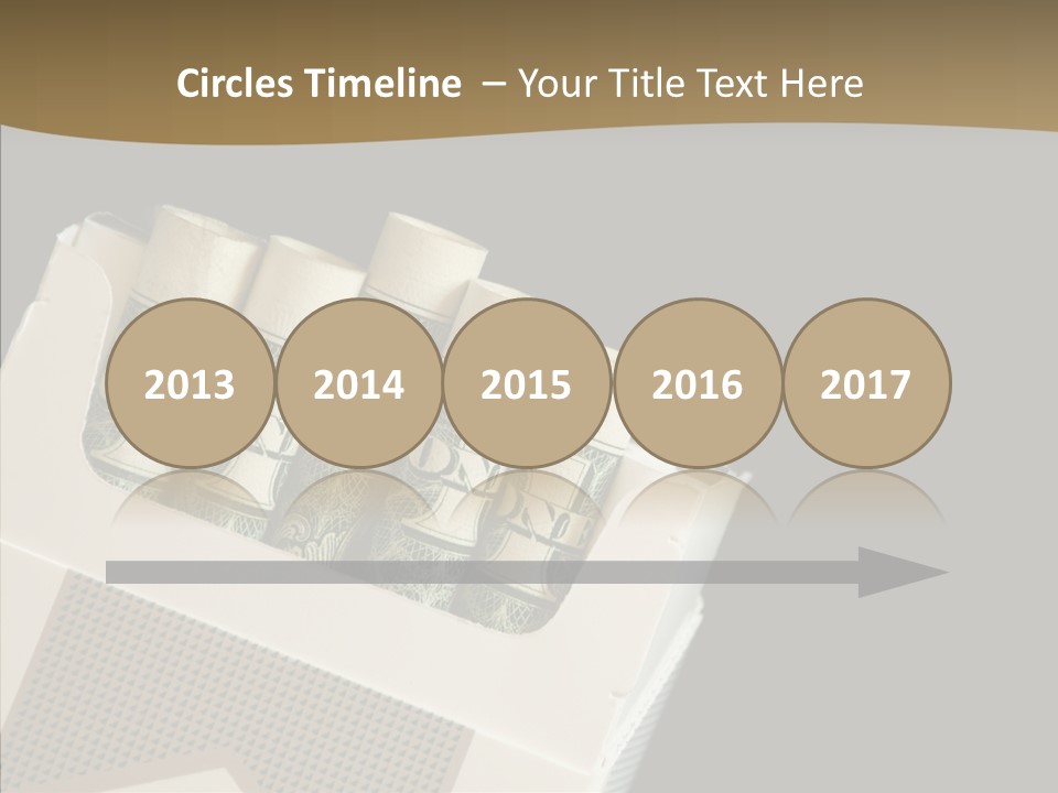 Closeup Finger Elder PowerPoint Template