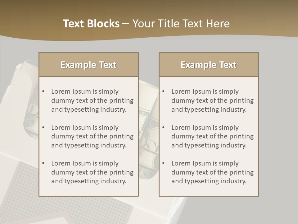 Closeup Finger Elder PowerPoint Template