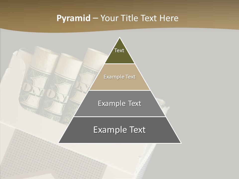 Closeup Finger Elder PowerPoint Template