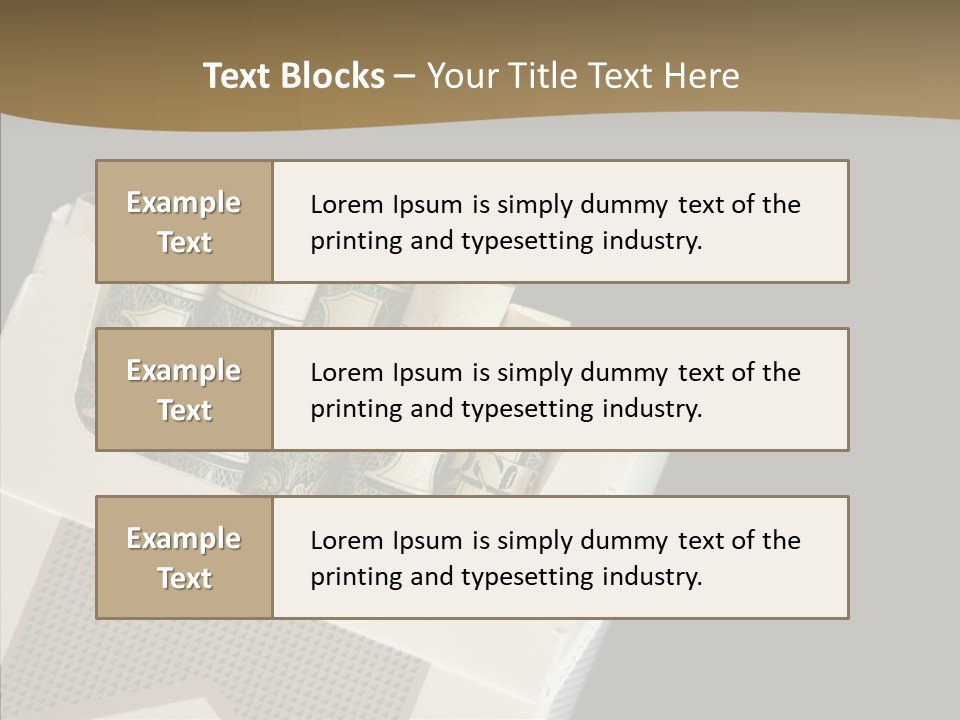 Closeup Finger Elder PowerPoint Template
