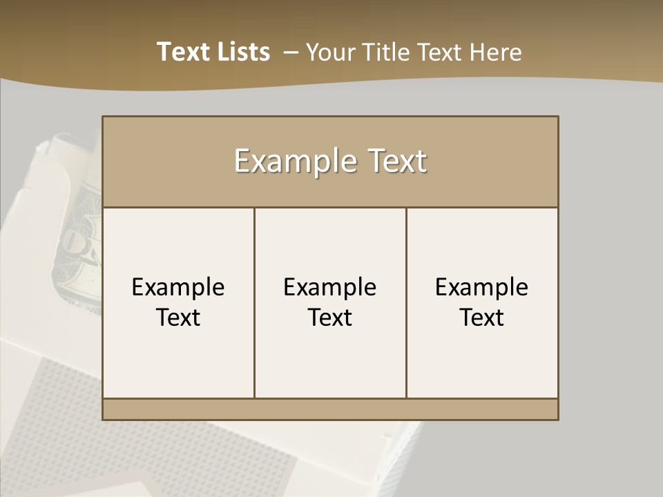 Closeup Finger Elder PowerPoint Template