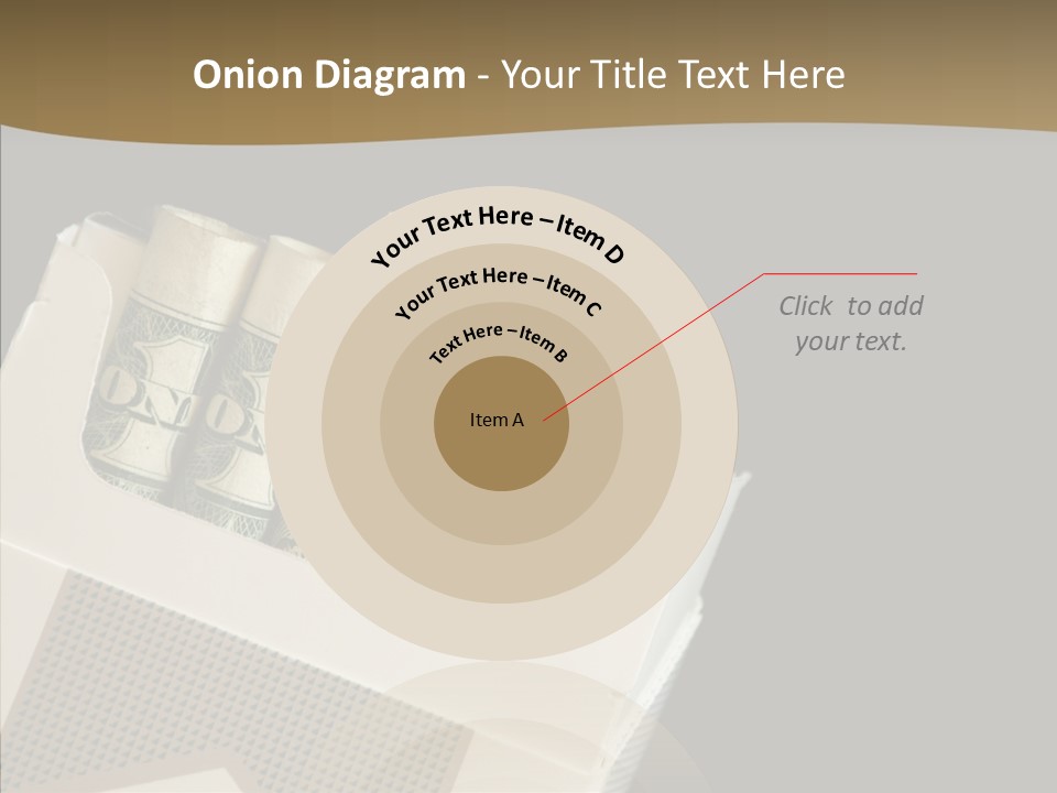 Closeup Finger Elder PowerPoint Template