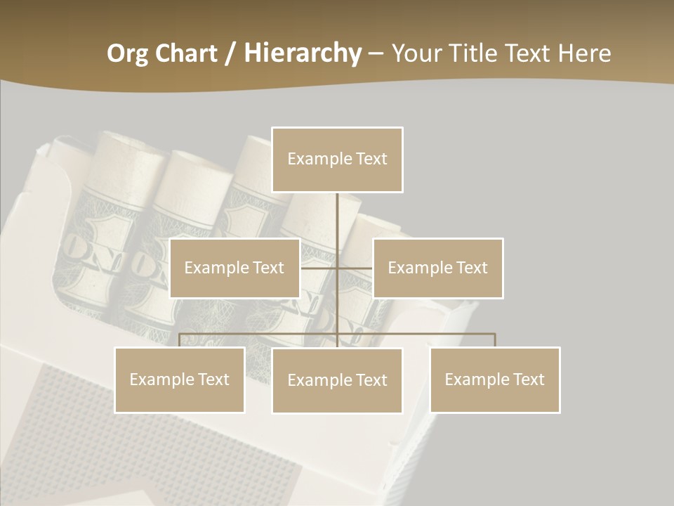 Closeup Finger Elder PowerPoint Template