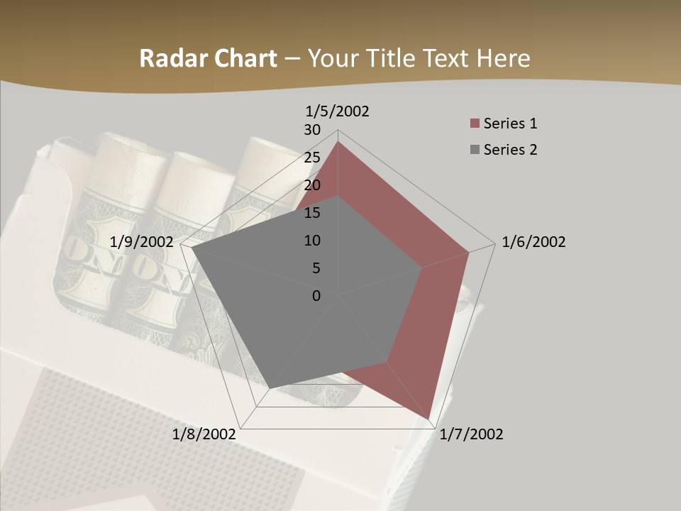 Closeup Finger Elder PowerPoint Template