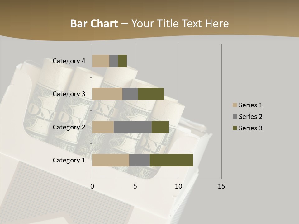 Closeup Finger Elder PowerPoint Template