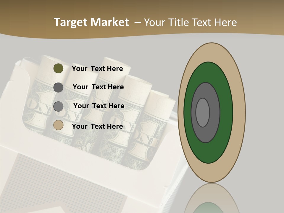 Closeup Finger Elder PowerPoint Template