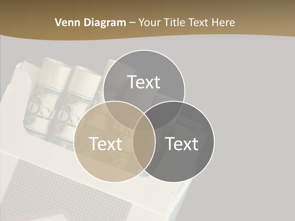 Closeup Finger Elder PowerPoint Template