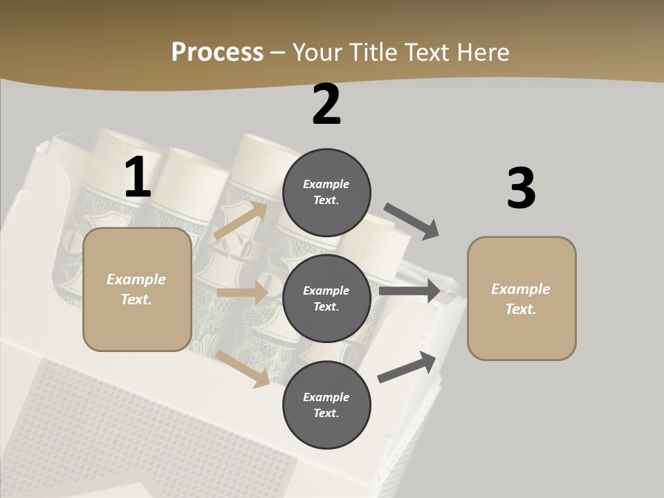 Closeup Finger Elder PowerPoint Template
