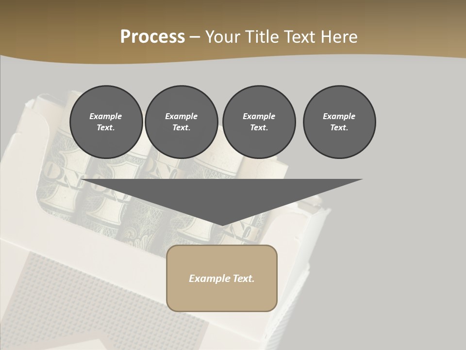 Closeup Finger Elder PowerPoint Template