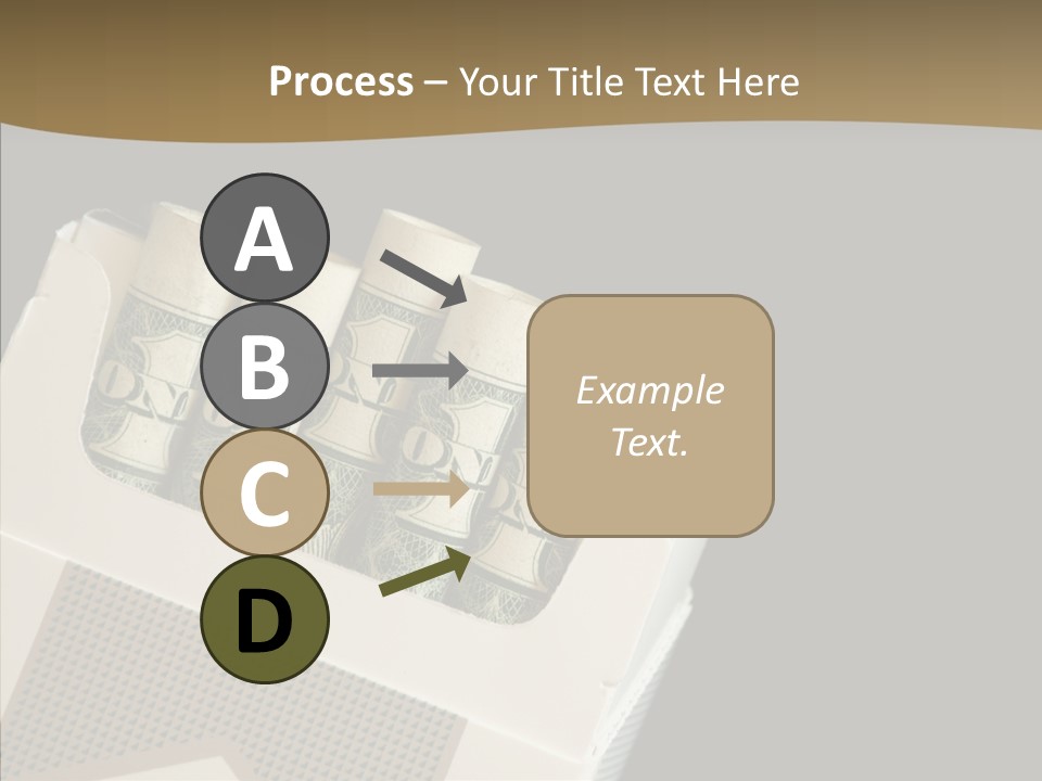 Closeup Finger Elder PowerPoint Template