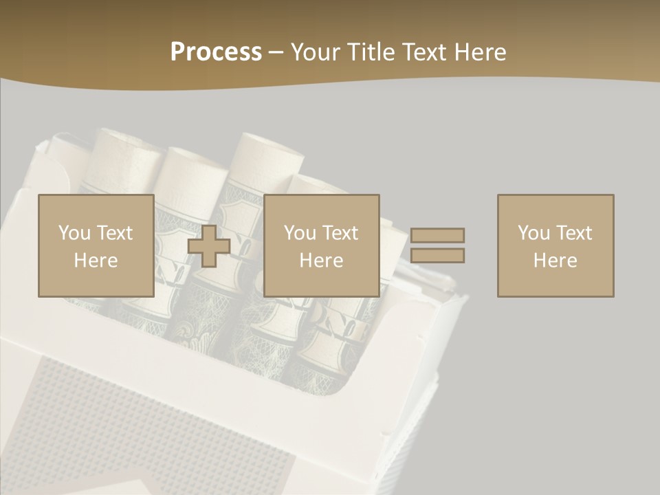 Closeup Finger Elder PowerPoint Template