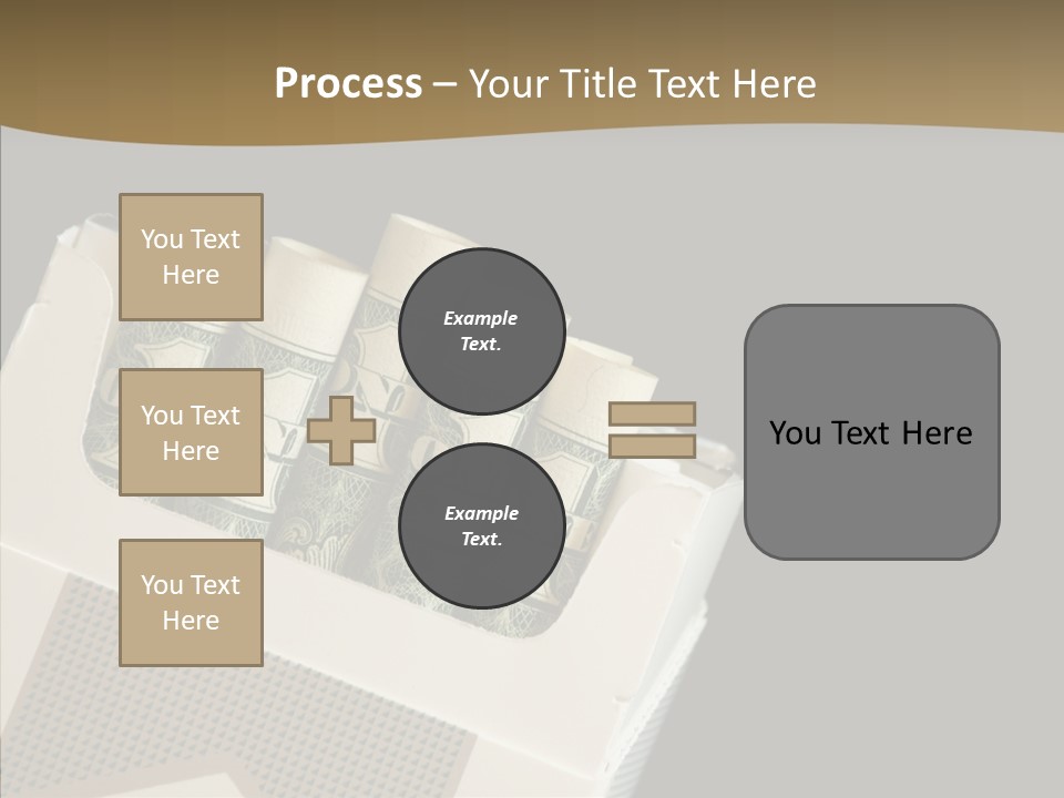 Closeup Finger Elder PowerPoint Template