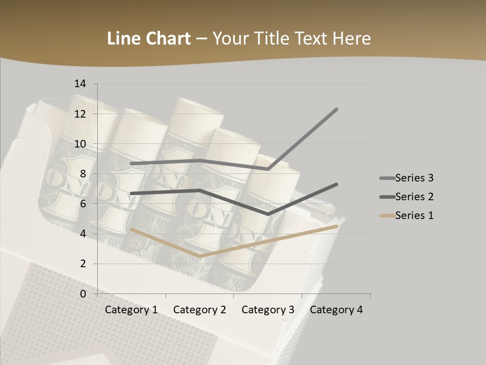 Closeup Finger Elder PowerPoint Template