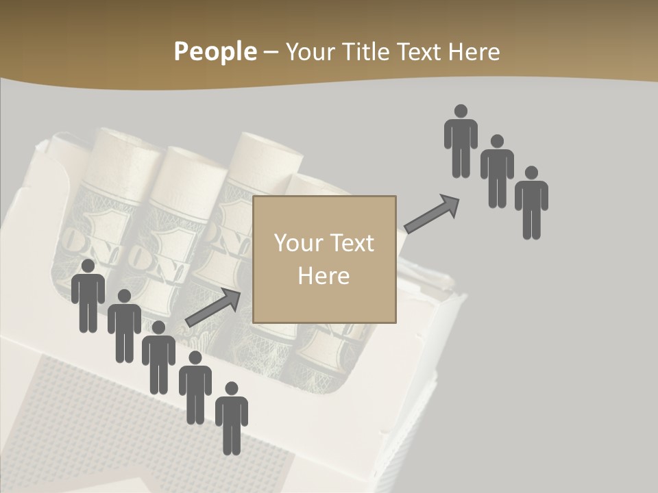 Closeup Finger Elder PowerPoint Template