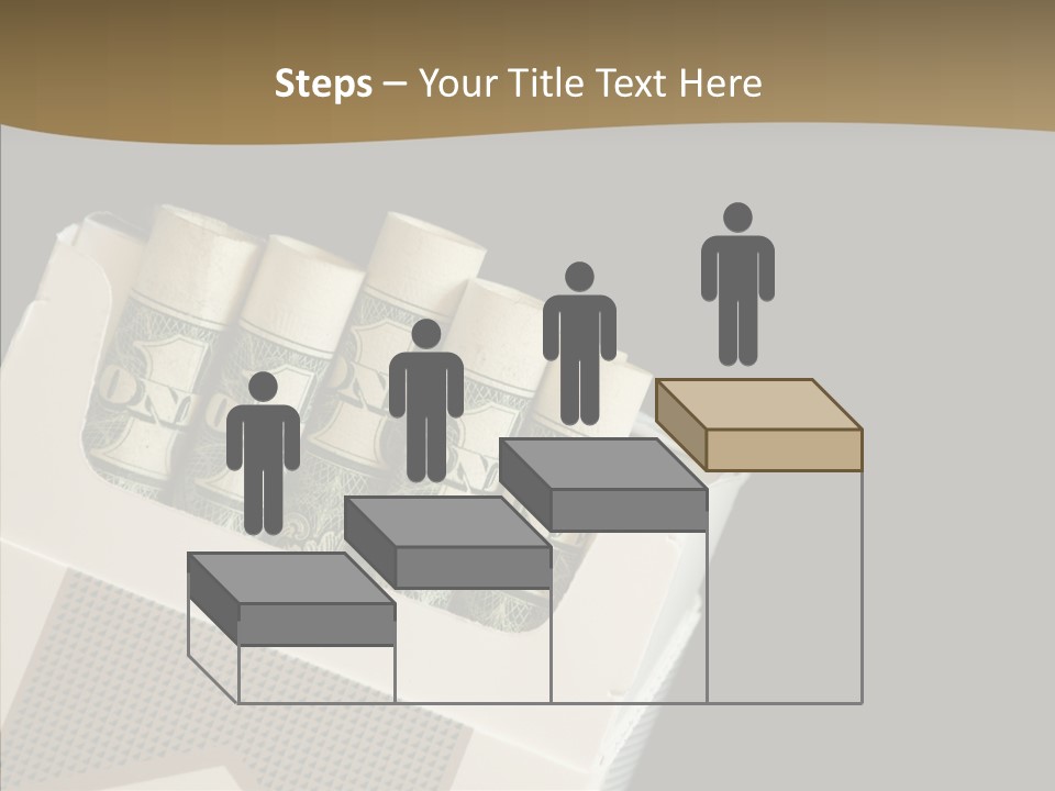 Closeup Finger Elder PowerPoint Template