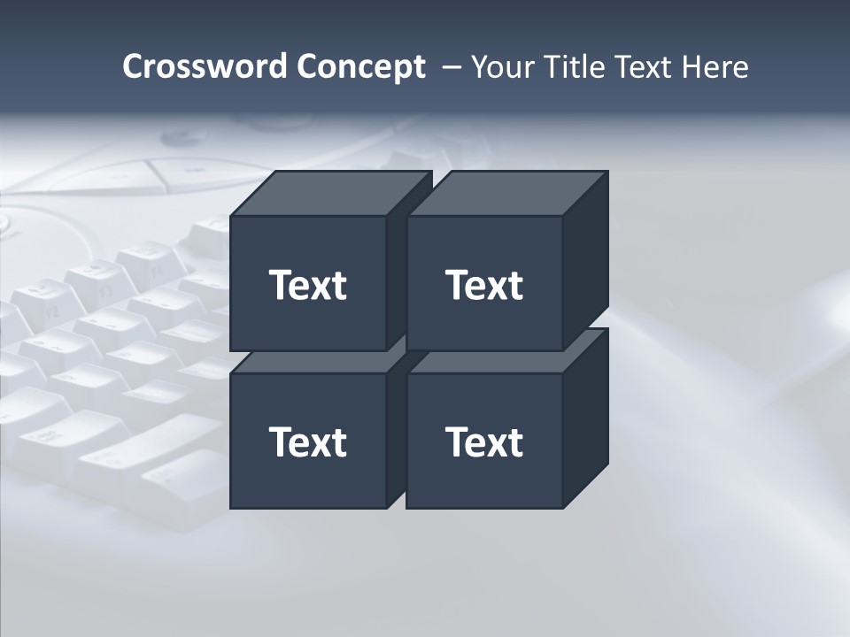 Aging Human Hold PowerPoint Template