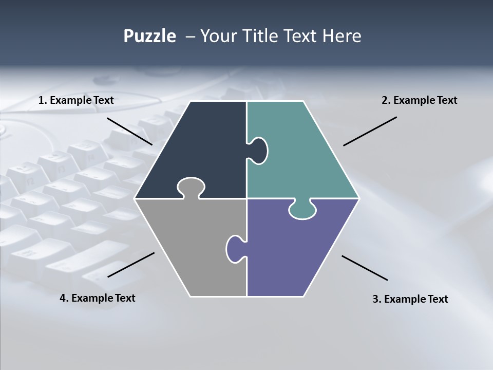 Aging Human Hold PowerPoint Template