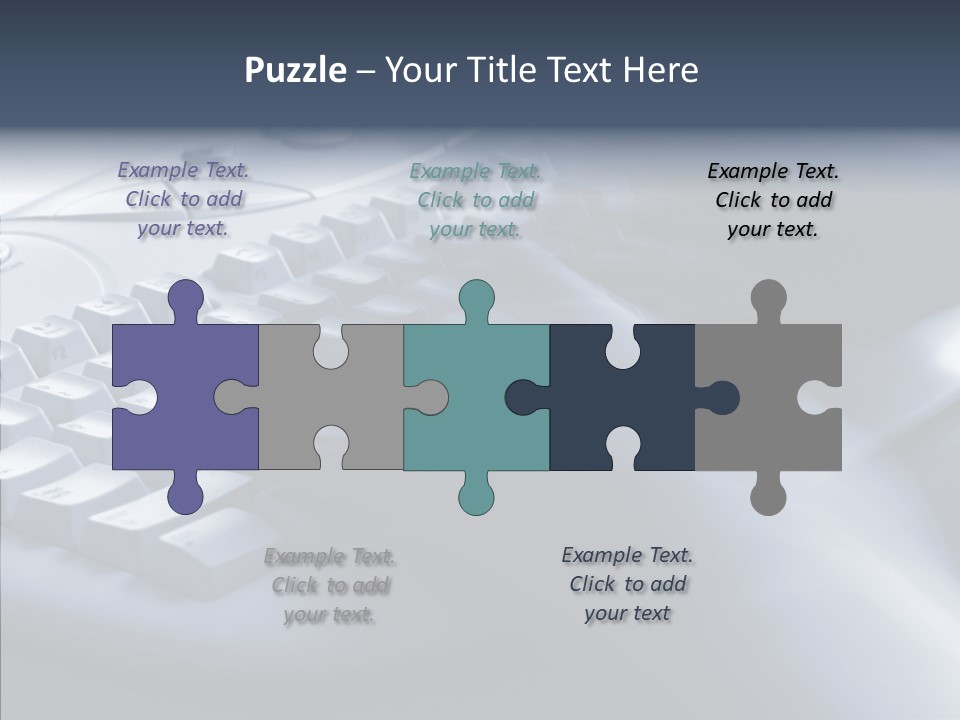 Aging Human Hold PowerPoint Template