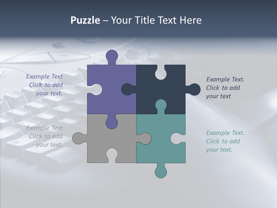 Aging Human Hold PowerPoint Template