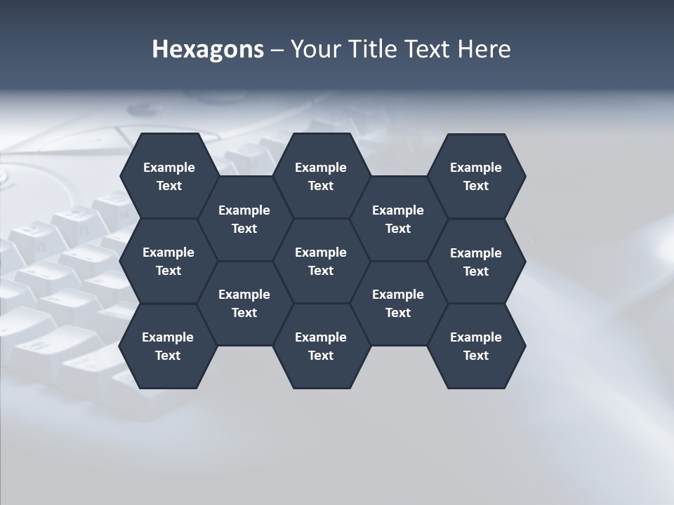 Aging Human Hold PowerPoint Template