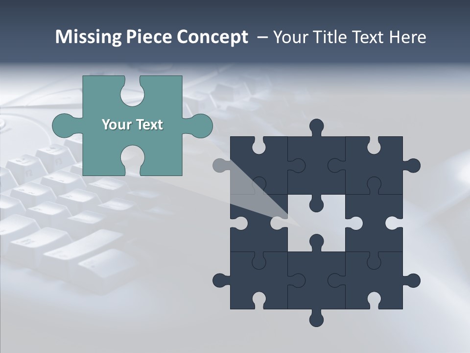 Aging Human Hold PowerPoint Template