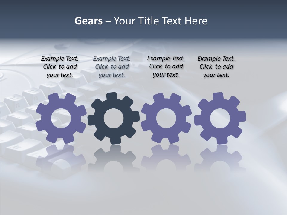 Aging Human Hold PowerPoint Template