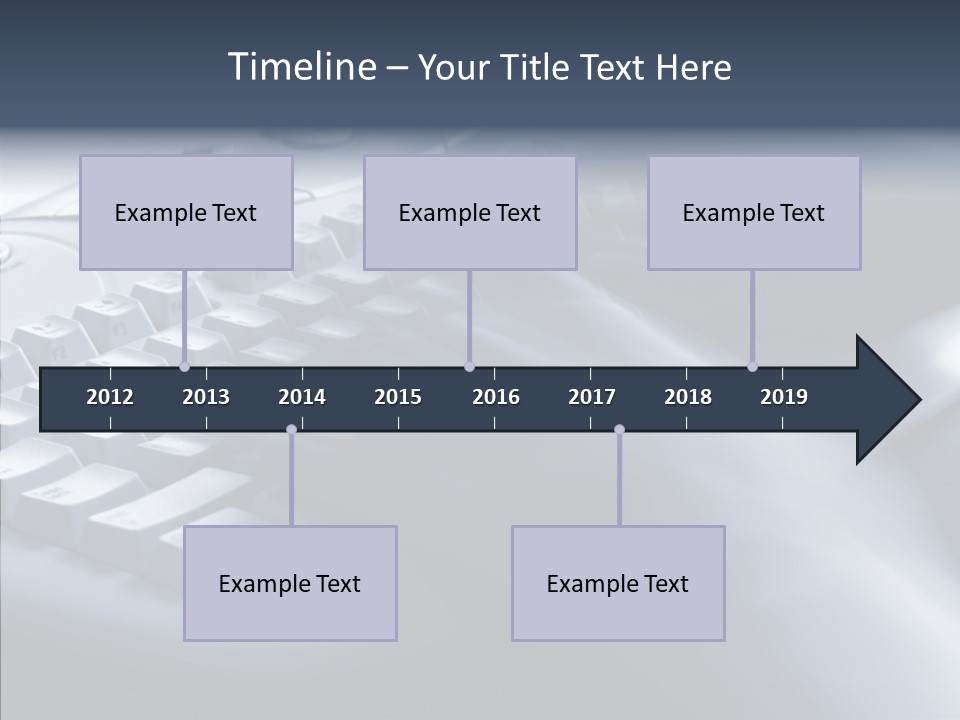 Aging Human Hold PowerPoint Template