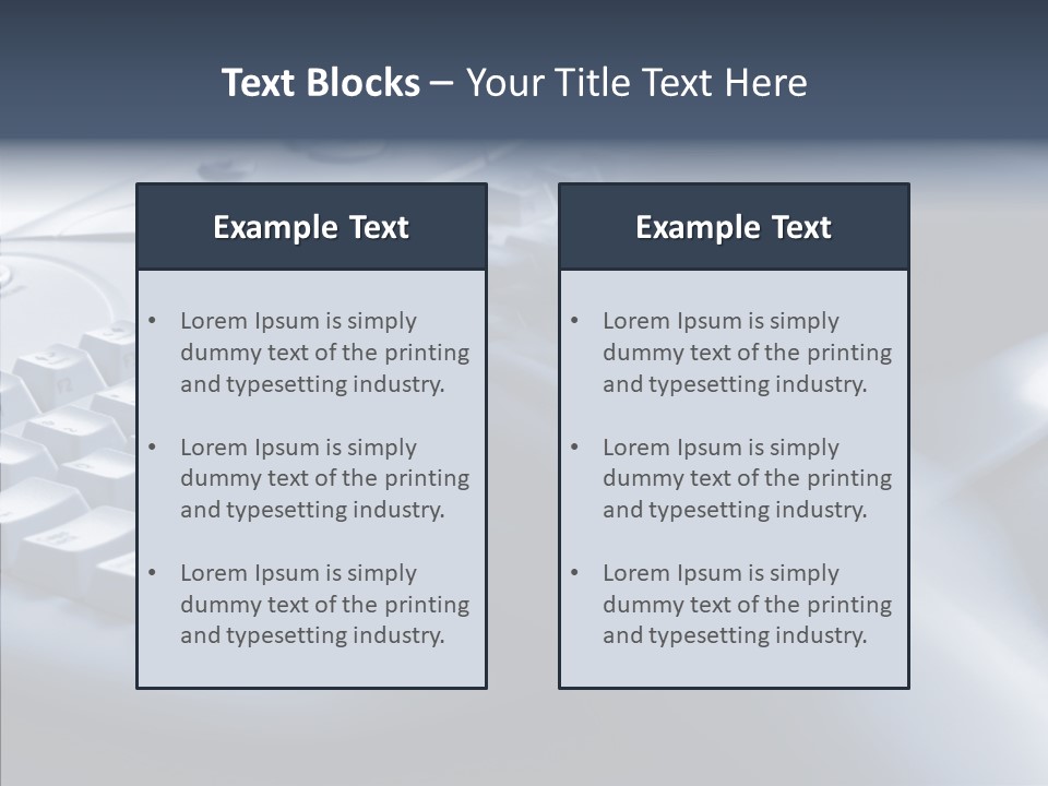 Aging Human Hold PowerPoint Template