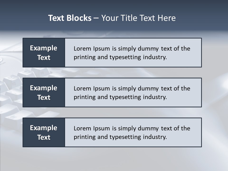 Aging Human Hold PowerPoint Template