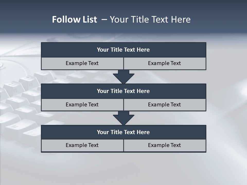 Aging Human Hold PowerPoint Template