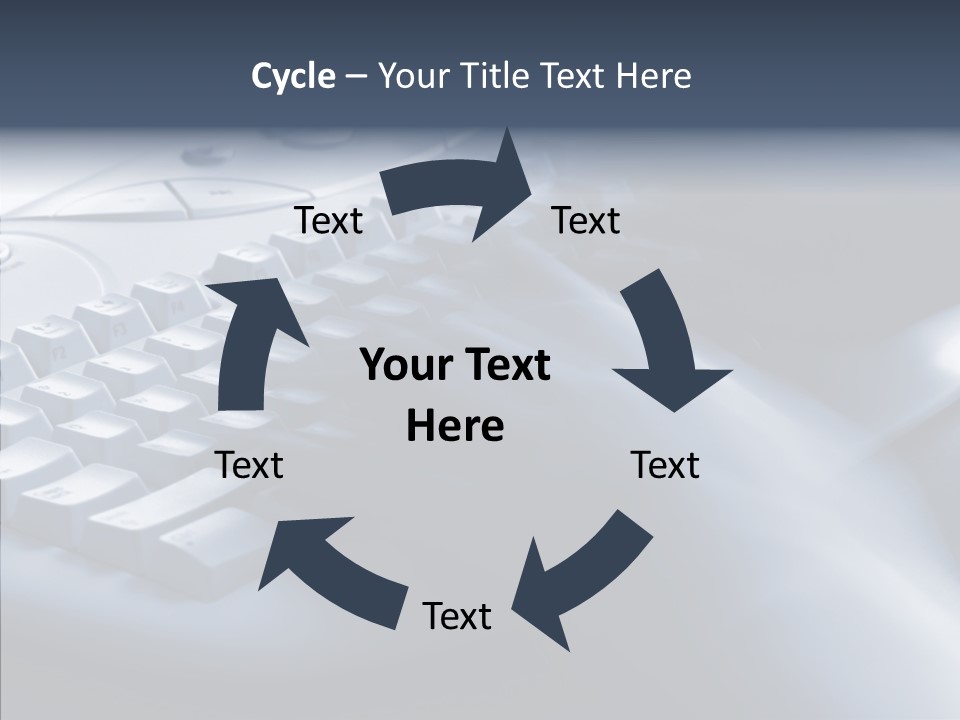Aging Human Hold PowerPoint Template