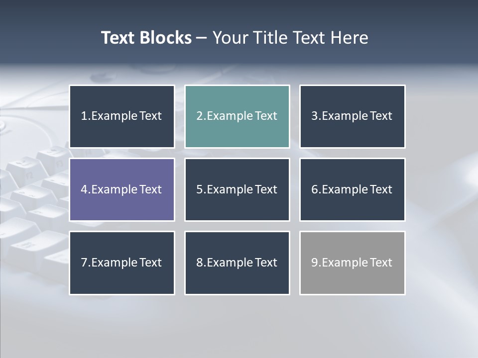 Aging Human Hold PowerPoint Template