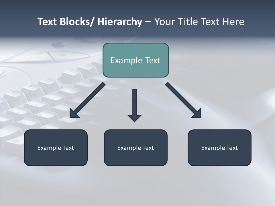 Aging Human Hold PowerPoint Template