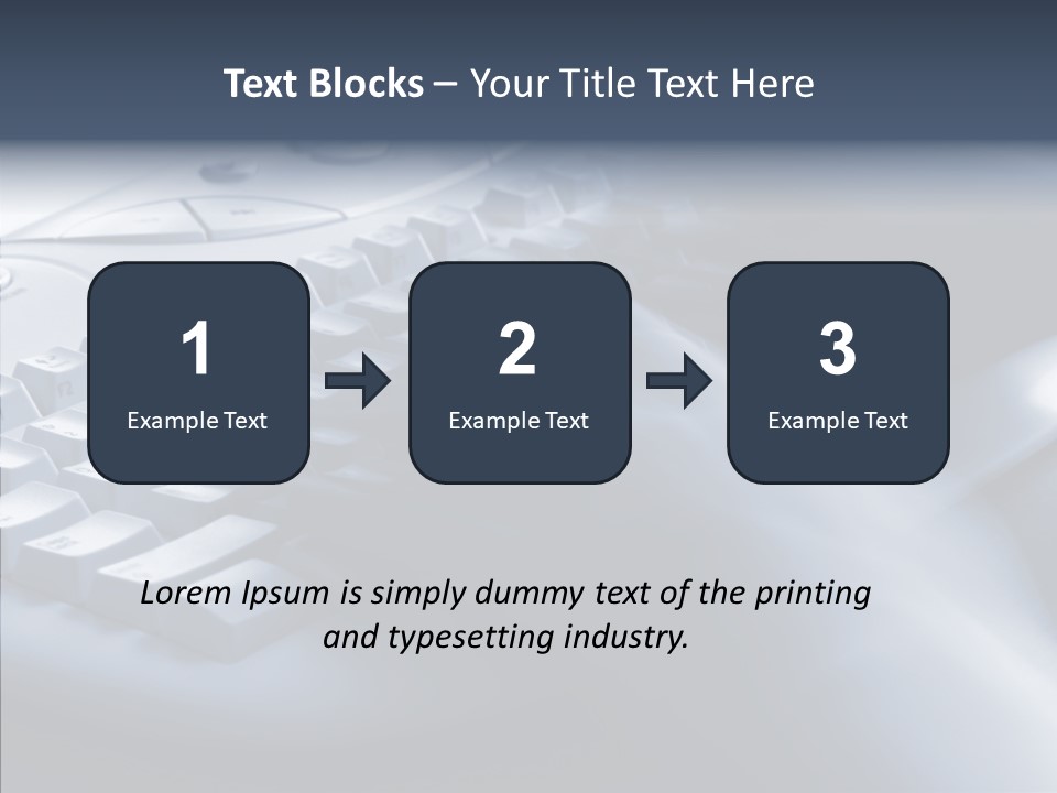 Aging Human Hold PowerPoint Template