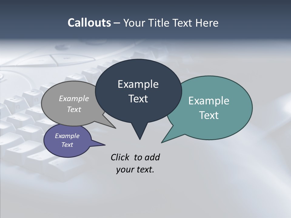 Aging Human Hold PowerPoint Template
