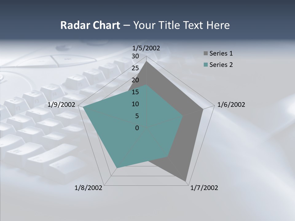 Aging Human Hold PowerPoint Template