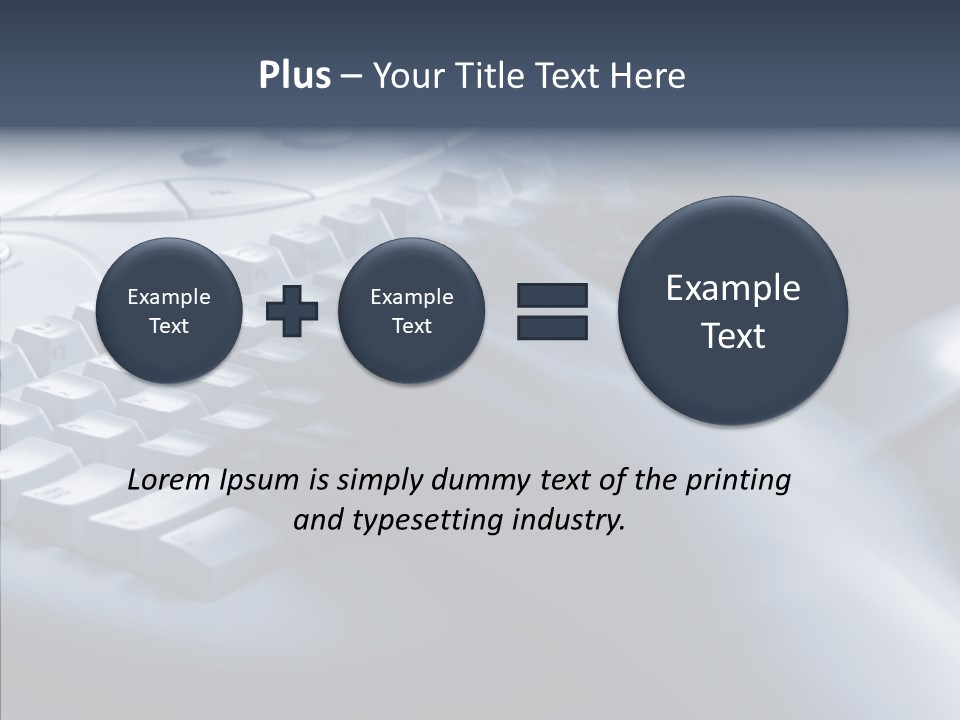 Aging Human Hold PowerPoint Template